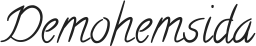 Demohemsida